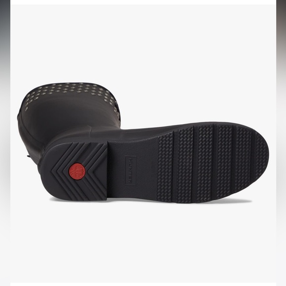 NWB~ HUNTER Refined Tall Stud Cuff Boot SIZE 6 - Picture 4 of 7